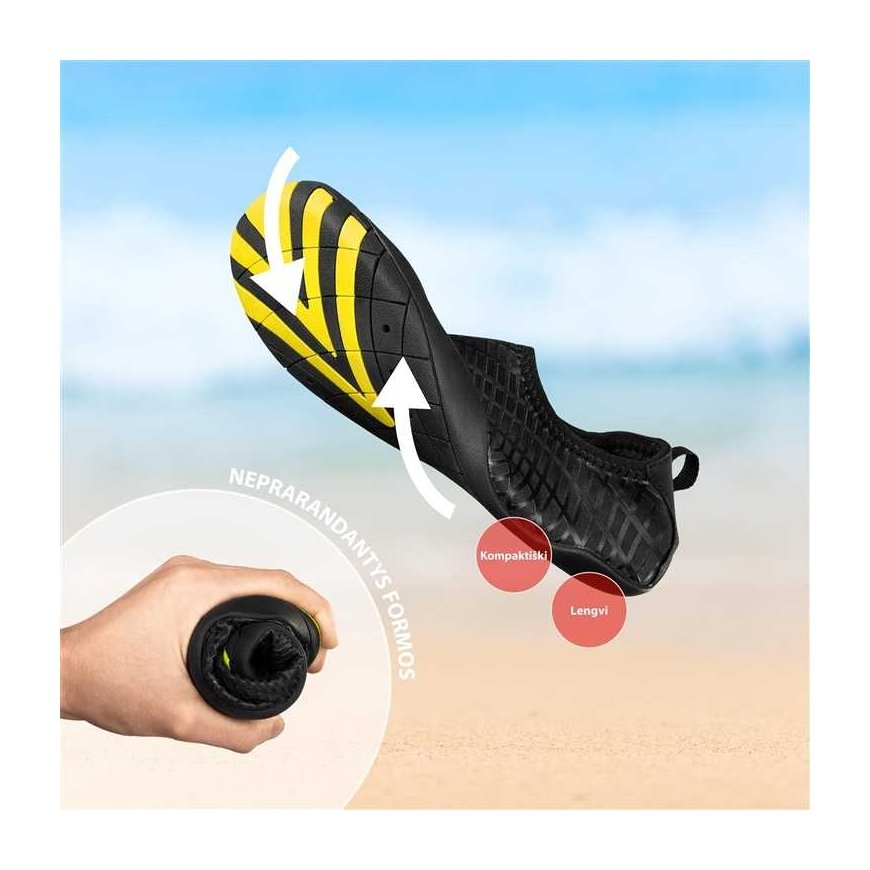 Water shoes Outliner TR-G10 39, black, 39 – 3