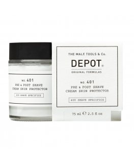 Depot Protective Cream No. 401 Pre & Post Shave Cream Skin Prote