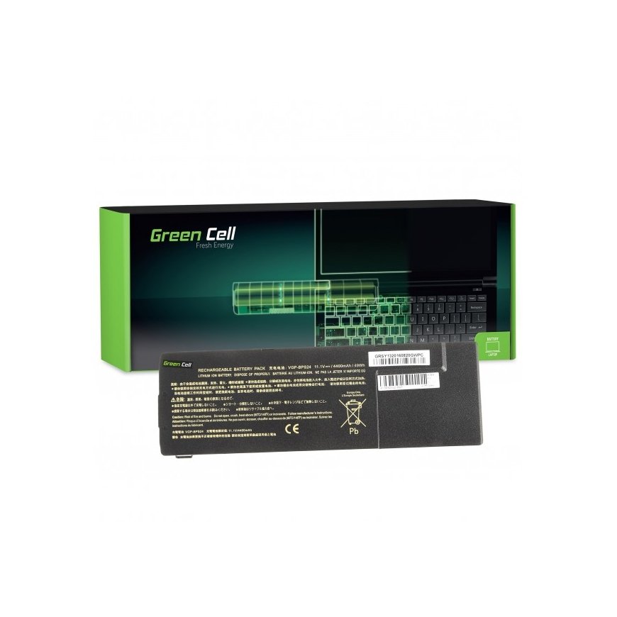 Green Cell SY13 sülearvuti varuosa Patarei – 4