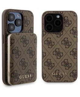 Zestaw Guess GUBPM5P15L4GEMGW iPhone 15 Pro 6.1" hardcase + Powe