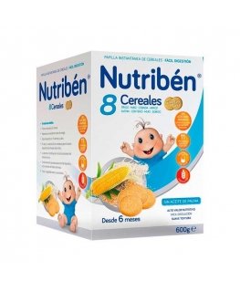 Nutribén 8 Cereals Maria Crackers 600g