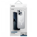 Uniq Combat dėklas iPhone 14 Pro 6,1" Magclick įkrovimas skaidrus / balandis skaidrus Uniq Combat dėklas iPhone 14 Pro 6,1" Magclick įkrovimas skaidrus / balandis skaidrus