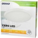 Orno CERS LED 16W, lubinis šviestuvas, 1300lm, IP65, 4000K, opalinis polikarbonatas, baltas Orno CERS LED 16W, lubinis šviestuvas, 1300lm, IP65, 4000K, opalinis polikarbonatas, baltas