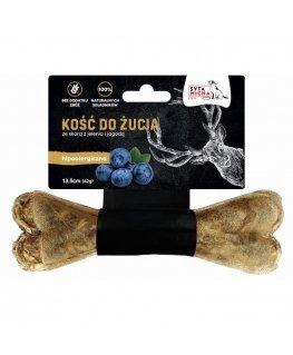 SYTA MICHA Hirvenahk ja marja luu - koerte maius - 13,5 cm