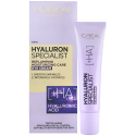 L'Oréal Paris Hyaluron Specialist Replumping Drėkinamasis Care Paakių kremas moterims, 15 ml L'Oréal Paris Hyaluron Specialist Replumping Drėkinamasis Care Paakių kremas moterims, 15 ml