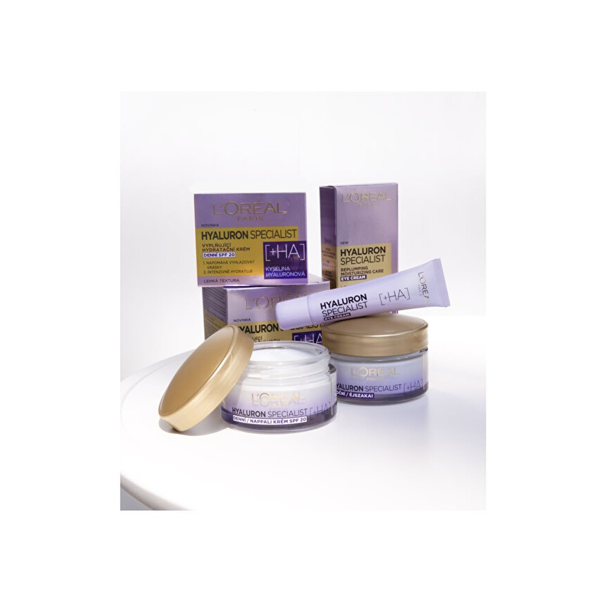 L'Oréal Paris Hyaluron Specialist Replumping Drėkinamasis Care Paakių kremas moterims, 15 ml – 3
