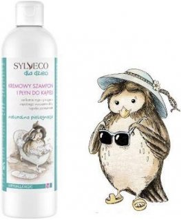Sylveco Gentle cream shampoo, bath lotion for babies and small children