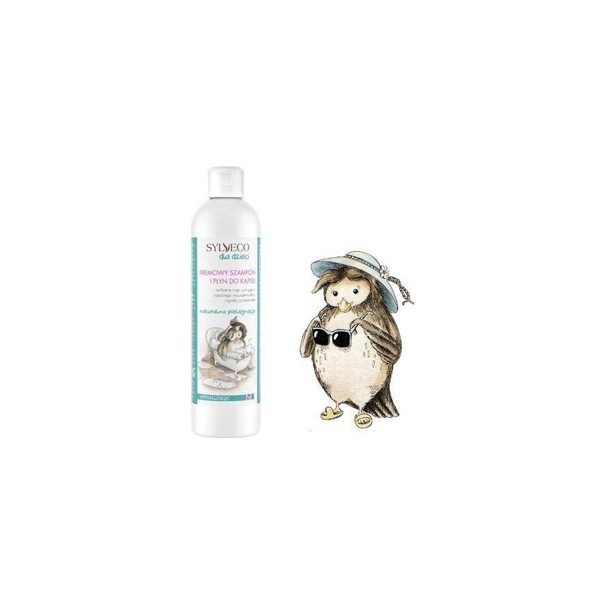 Sylveco Švelnus kreminis šampūnas, vonios losjonas kūdikiams ir mažiems vaikams