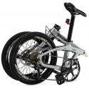 Beaster Scooter Karboninio rėmo dviratis, BS128S, sidabrinis Beaster Scooter Karboninio rėmo dviratis, BS128S, sidabrinis