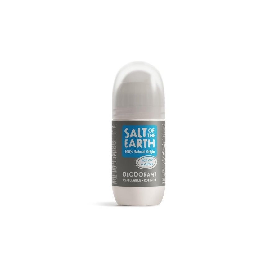 Salt-Of-The-Earth Vetiver & Citrus Deo Roll-on ( plnitelný ) - Přírodní kuličkový deodorant – 2