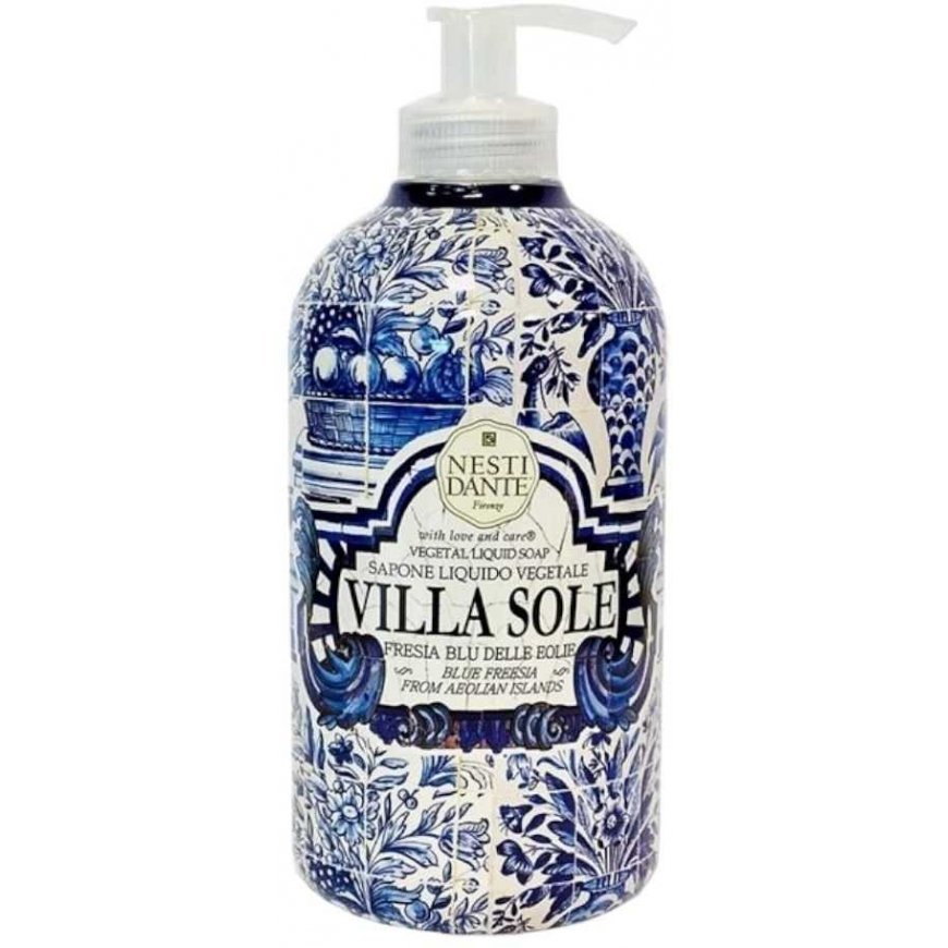 Dante Villa Sole Fresia Blu Delle Eolie liquid soap 500ml