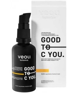 Veoli Botanica Good To C You antioxydacyjny koncentrat rozjaśniający with ultrastable vitamin C 15% 40ml