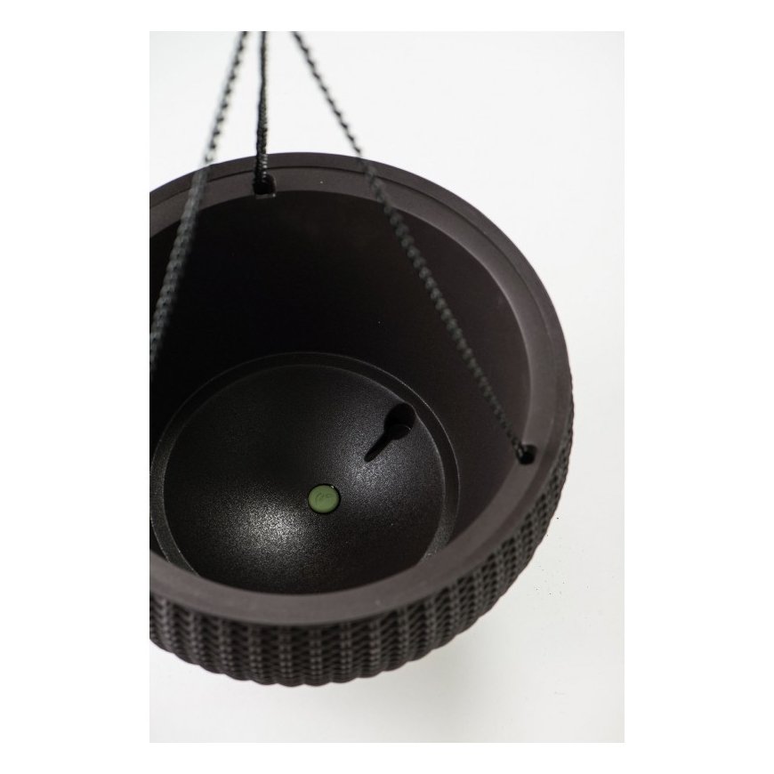 Keter Hanging Sphere Planter brown
