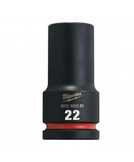 Milwaukee Accessories Ilga šešiakampė smūginė galvutė MILWAUKEE SHW 3/4" 22mm