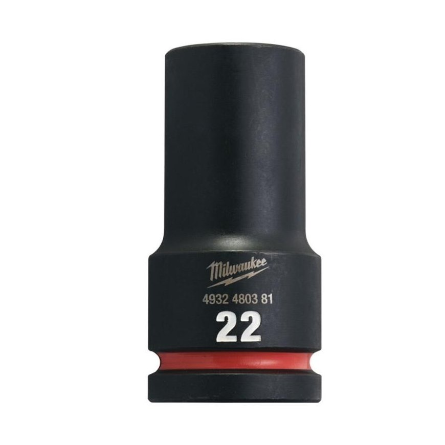 Milwaukee Accessories Long hexagonal impact head MILWAUKEE SHW 3/4" 22mm