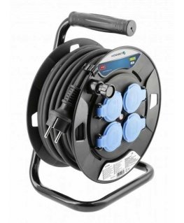 Extension cord wound on a reel Hogert HT1E721 30 m 3x1.5 mm²