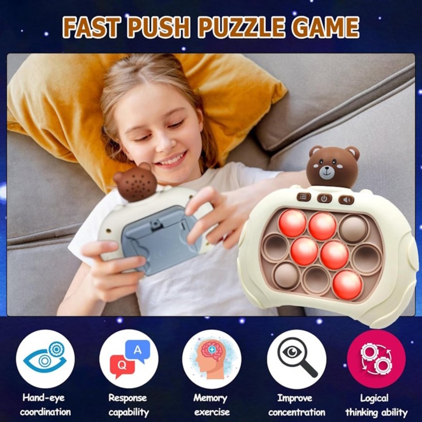 GameBox J313 Bērnu Pop It 200 līmeņu Atmiņas un reakcijas attīst – 3