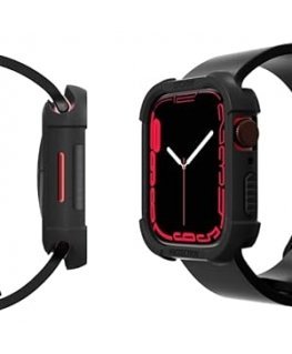 Araree etui Flexield Apple Watch 45mm czarny|black AR20-01463A