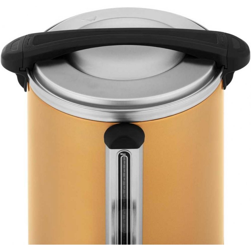 Royal Catering Kavos ir arbatos virimo aparatas su čiaupu ir lašinimo padėklu 14 l 1500 W aukso – 3