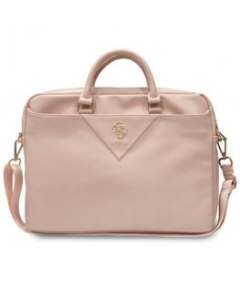 Guess Torba GUCB15ZPGSTEGP 16" różowy|pink Triangle 4G