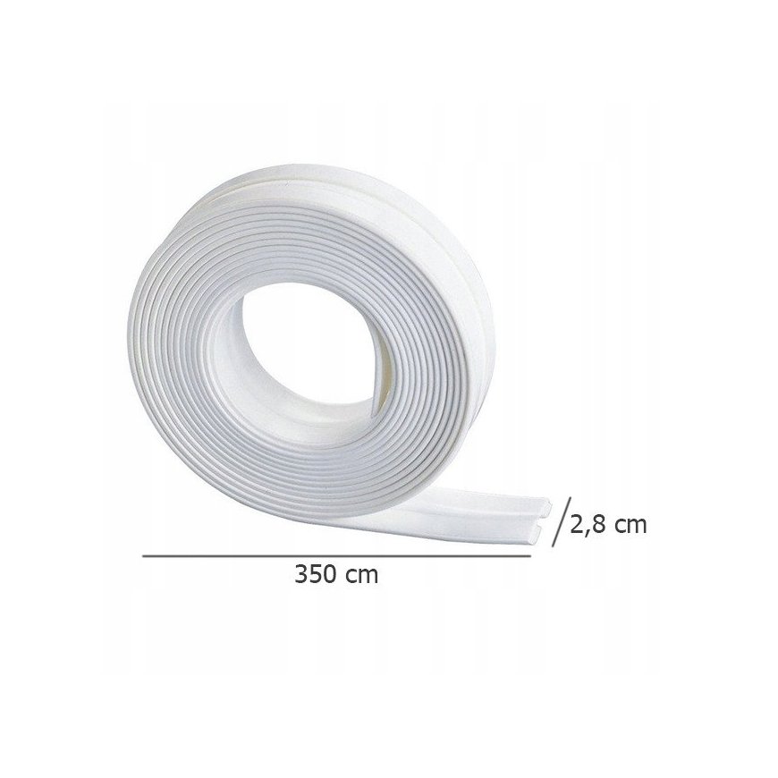 Taśma uszczelniająca do brodzika, 3,5 m, szerokość 2,8 cm, WENKO – 2