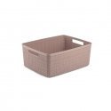 Basket Jute M 12L 36x28x15cm pink Basket Jute M 12L 36x28x15cm pink
