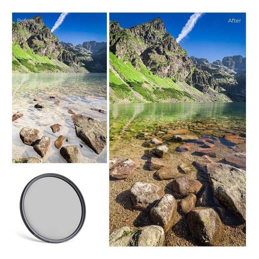 Kampf K&F Concept Classic HMC CPL circular polarizing filter - 67 mm – 4
