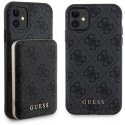 Dėklas Rinkinys Guess GUBPM5N614GEMGK iPhone 11 6.1" hardcase + Powerbank 5000mAh MagSafe juoda/juodas 4G Metal Logo Dėklas Rinkinys Guess GUBPM5N614GEMGK iPhone 11 6.1" hardcase + Powerbank 5000mAh MagSafe juoda/juodas 4G Metal Logo