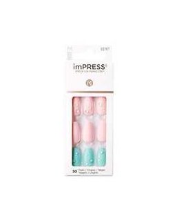Kiss My Face imPRESS Nails Dew Drop - Self-adhesive nails ( 30 pcs )
