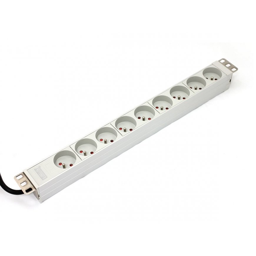 Digitus A-19-STRIP-3-IMP energosadales vienība, PDU 9