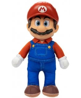 Jakks Pacific The Super Mario Bros Movie Plush Mario Action Figure 36cm 417264 Orbico