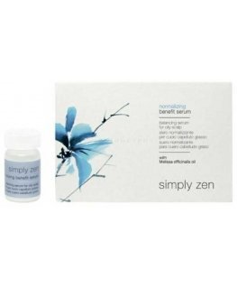 Set, Simply Zen, Normalizing, Leave In Scalp Treatment Serum, For Rebalancing, 12 pcs, 5 ml