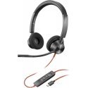 HP Blackwire 3320 Stereo USB-C Headphone + USB-C/A Adapter