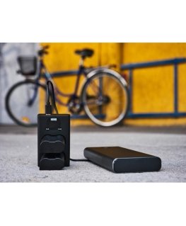 Newell fotoaparato įkroviklis Newell DL-USB-C dviejų kanalų įkroviklis NP-W235 akumuliatoriai