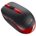 Bevielė pelė, Genius NX-7007, juoda-raudona, optinė, 1200DPI Bevielė pelė, Genius NX-7007, juoda-raudona, optinė, 1200DPI