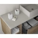 Toothbrush glass Gedy SOFIA, white Toothbrush glass Gedy SOFIA, white