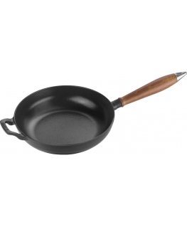 Frying pan żeliwna with wooden holder Staub - 24 cm