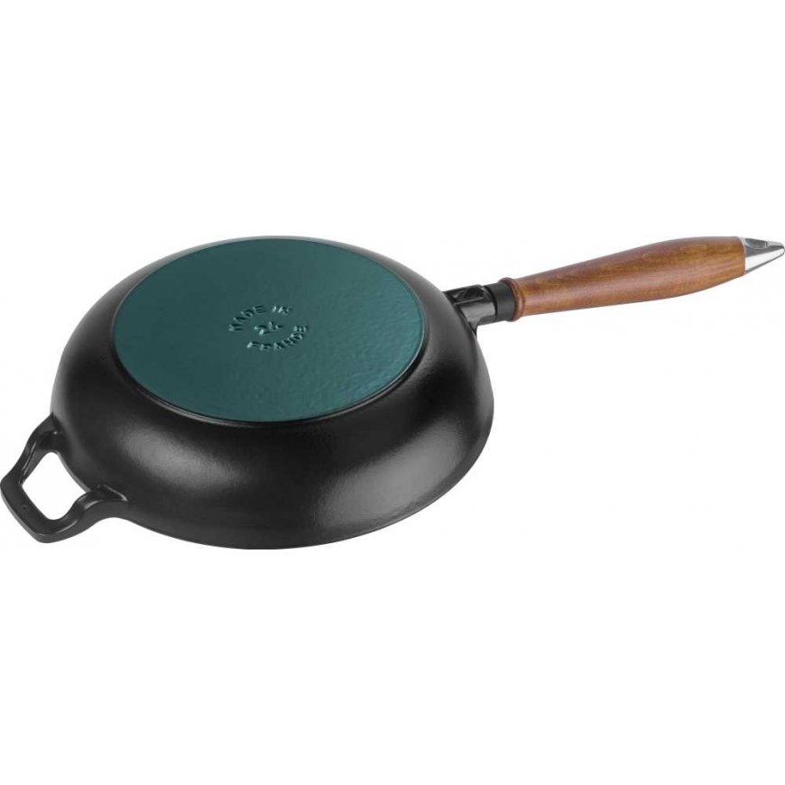 Frying pan żeliwna with wooden holder Staub - 24 cm – 2
