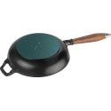 Keptuvė żeliwna su drewnianym laikikliu Staub - 24 cm Keptuvė żeliwna su drewnianym laikikliu Staub - 24 cm