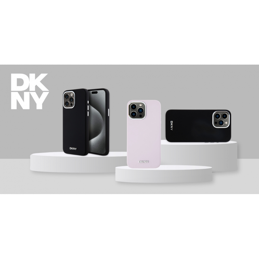 DKNY DKHMP15XSMCHLP iPhone 15 Pro Max 6.7" różowy|pink hardcase