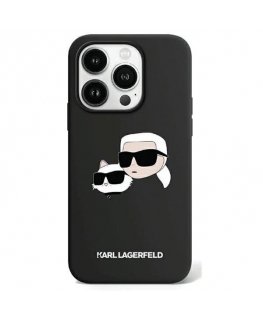 Karl Lagerfeld KLHMP15LSKCHPPLK iPhone 15 Pro 6.1" czarny|black