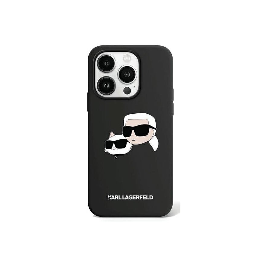 Karl Lagerfeld KLHMP15LSKCHPPLK iPhone 15 Pro 6.1" czarny|black