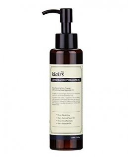 Klairs Gentle Black Deep Cleansing Oil facial cleansing oil 150ml
