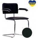 Visitor chair NOWY STYL SYLWIA ARM, black sp. Visitor chair NOWY STYL SYLWIA ARM, black sp.