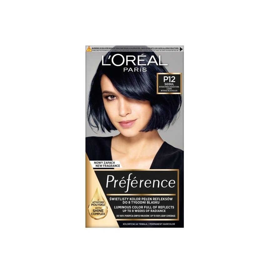 L'Oreal Paris Feria Preference Navy Pearl Black no. P12 - 0268110 – 2