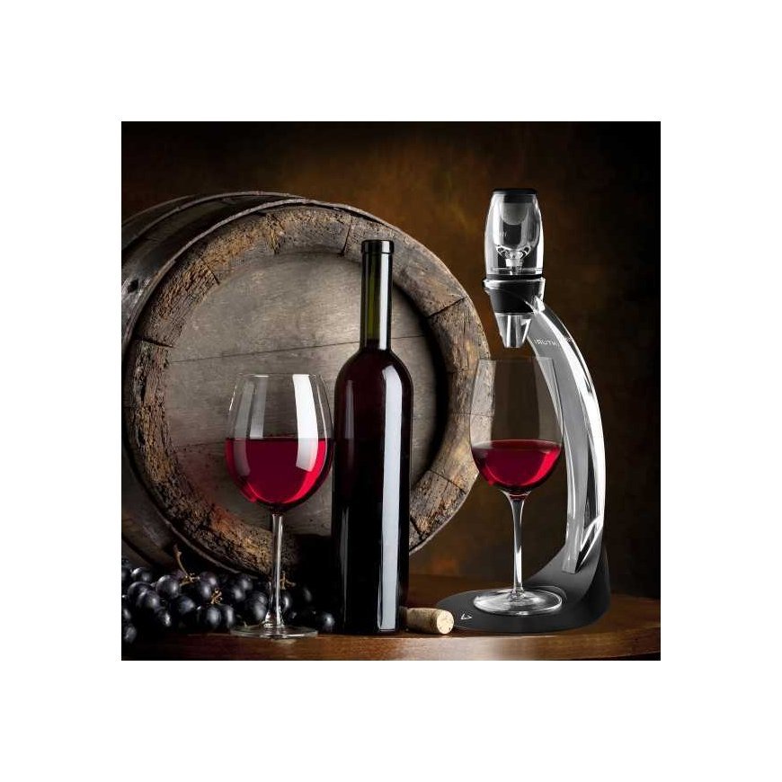 VINTURI V1071 Red Wine Aerator Tower Kit, Black – 3
