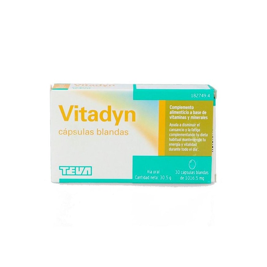 Teva Pharma Teva Vitadyn 30 Softgels