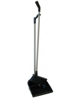 Long-handled brush for scooping
