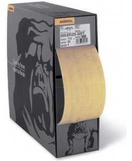 Sanding paper roll Mirka GoldFlex Soft 2912707018 115x125 mm: P180 200 pcs.