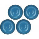 Rose&Tulipani Set of 4 talerzy do zupy Concerto Blu Avio - Granatowy, 21 cm